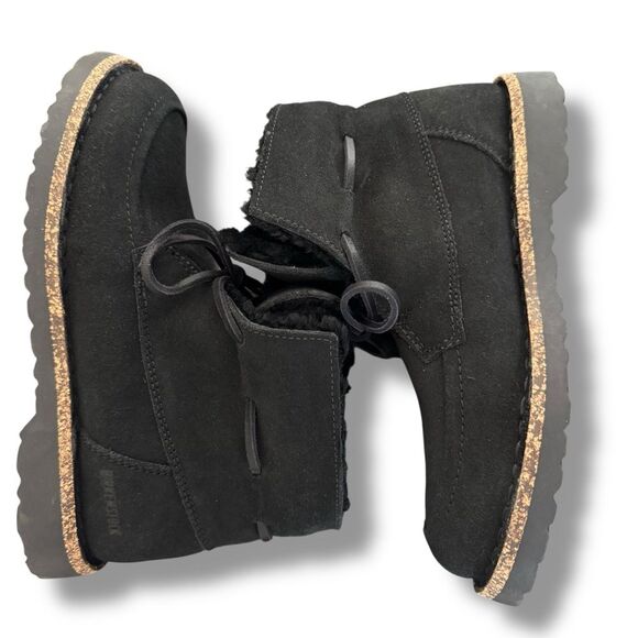 Birkenstock Bakki Black Suede Cabin Core Chukka Boots Women’s EU 36 US 5 - Picture 9 of 10